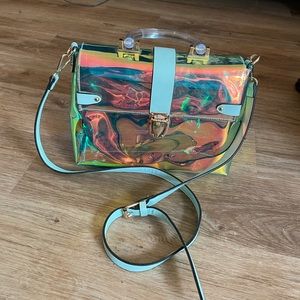 The Style Animal Iridescent Handbag